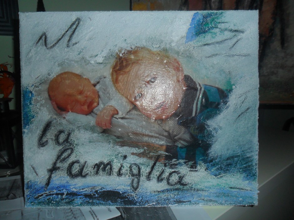 Collage 25 x 30 Mixed Media