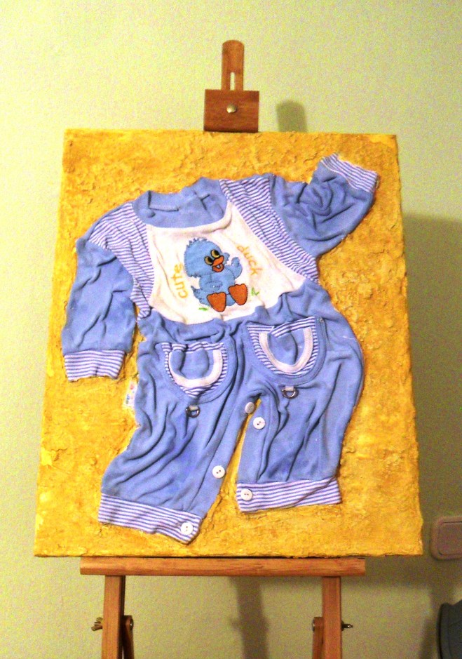 Collage on Gesso 40 x 60